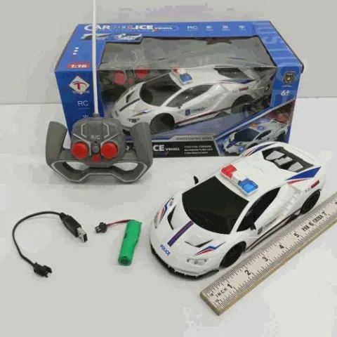 1:16 RC Police Sports Car