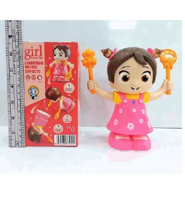 Musical Light-Up Girl Doll With Maracas