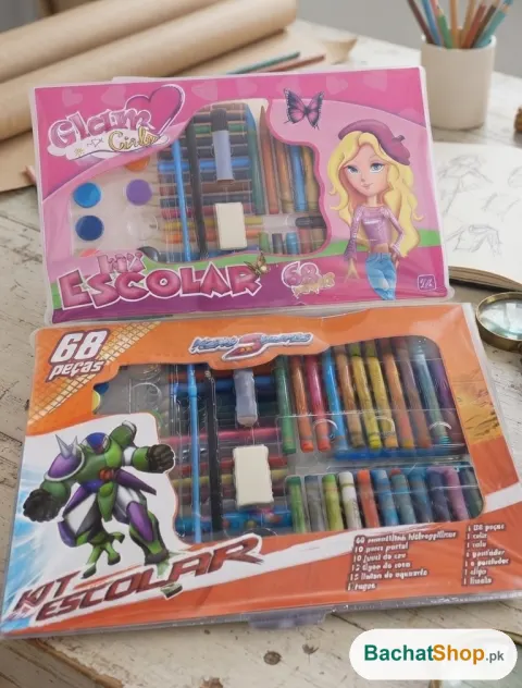 68-Pc Colour Kit (PVC Box)