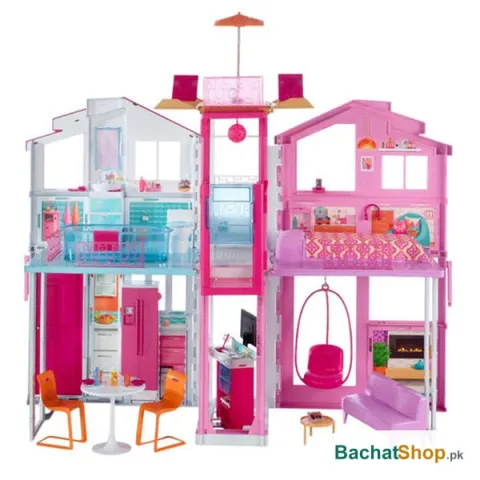 Dream Princess Mansion Dollhouse — Grand Multi-Storey Playset