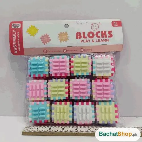 100-pc Building Blocks