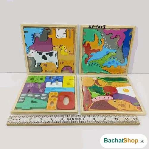 Wooden Dinosaur Jigsaw Puzzle
