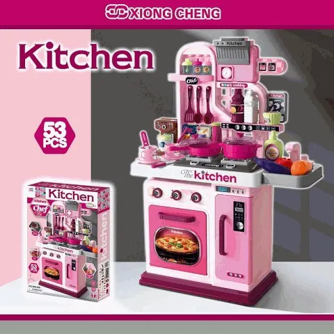 Deluxe Dream Kitchen Playset With Lights & Sound