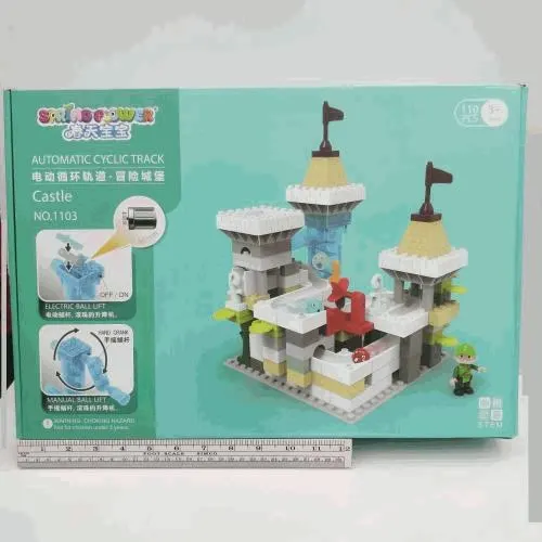 Automatic Cyclic Track Castle Building Set