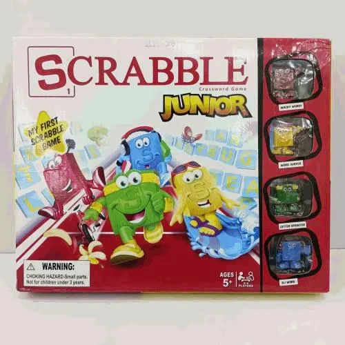 Junior Crossword Word Building Board Game