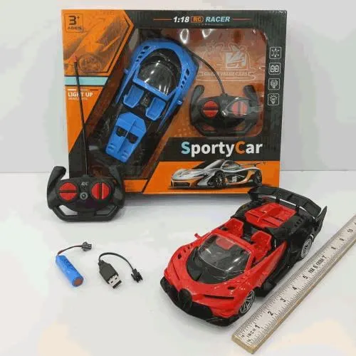 1:18 RC Light-Up Sporty Car