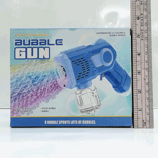 One Button Bubble Gun Blaster