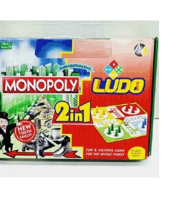 Monopoly & Ludo 2-in-1 Board Game