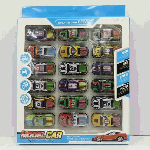 Sports Car Model Collection 24-Piece Set