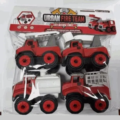 Urban Fire Team Truck Play Set