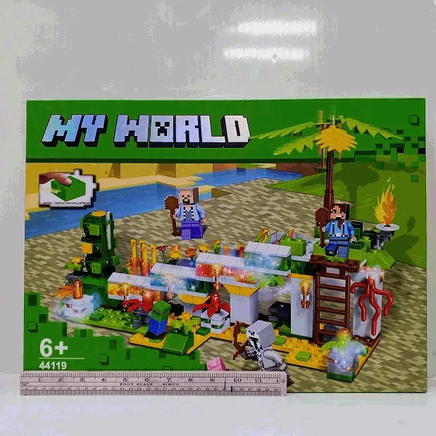 My World Pixel Adventure Building Blocks Set