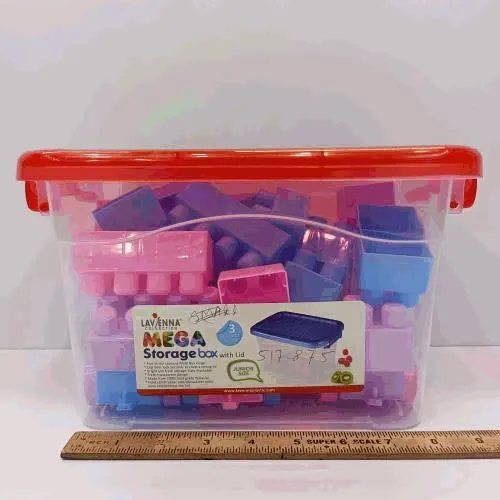 Mega Building Blocks Storage Box Set