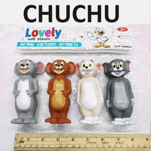 Soft Cartoon Animal Squeeze Figures