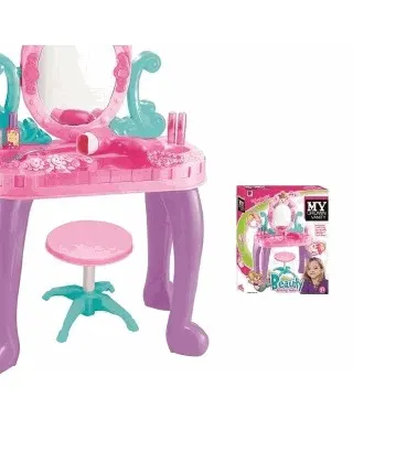 Princess Vanity Dressing Table With Stool