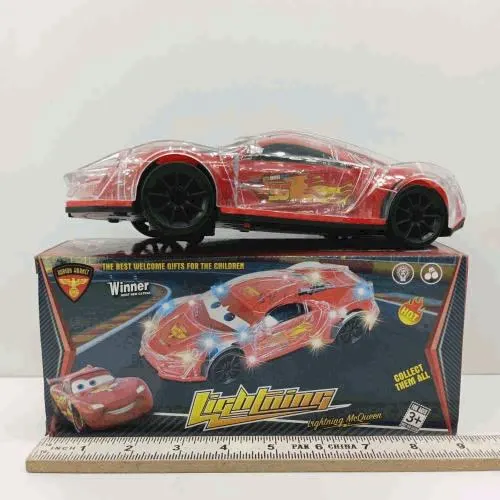 Lightning Racing Car With Flashing Lights