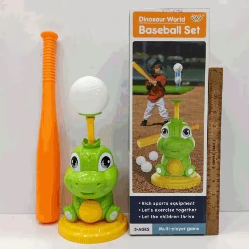 Dinosaur Baseball Launch And Hit Set