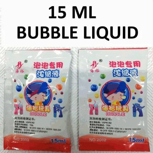 15ml Bubble Liquid Refill Pack
