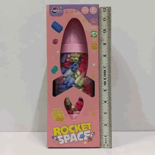Rocket Space Building Blocks Gift Set