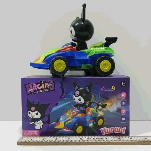 Racing Kart Toy Car with Cartoon Driver