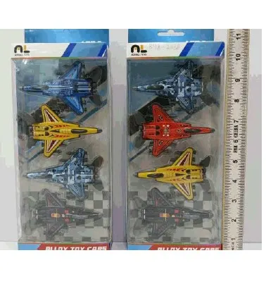 Alloy Toy Fighter Jets Boxed Set