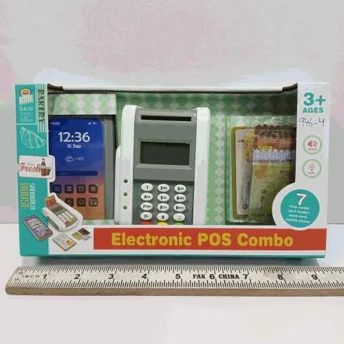 Electronic POS Cash Register Combo