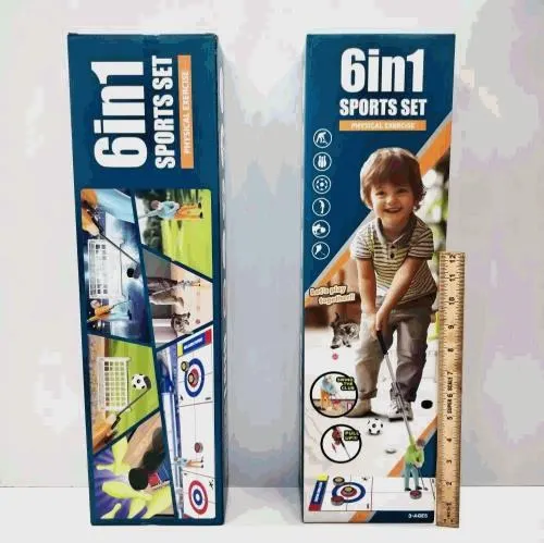 6-in-1 Kids Multi Sports Activity Set