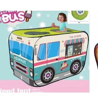 Ice Cream Bus Kids Play Tent