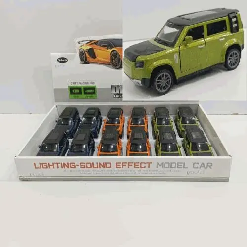 Light & Sound Model Car Display Set