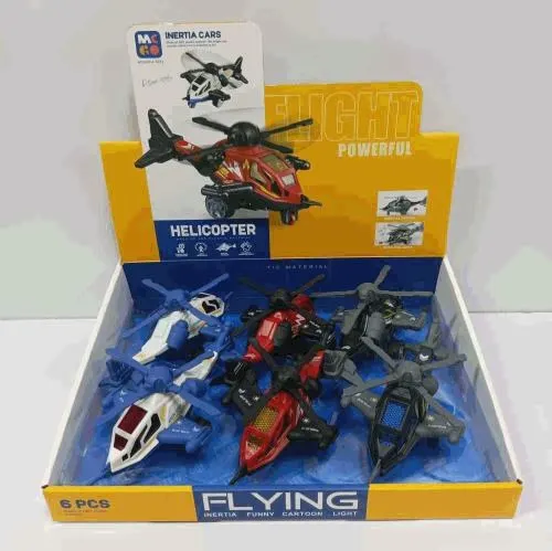 Flying Helicopter & Jet Toy Set