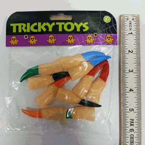 Tricky Toys Scary Witch Finger Nails