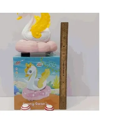 Funny Swan Riding Spray Toy