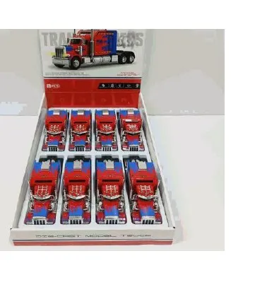 Die-Cast Model Truck Semi Trailer Toy