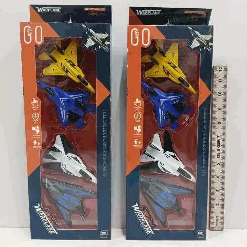 Warplane Fighter Jets Model Set