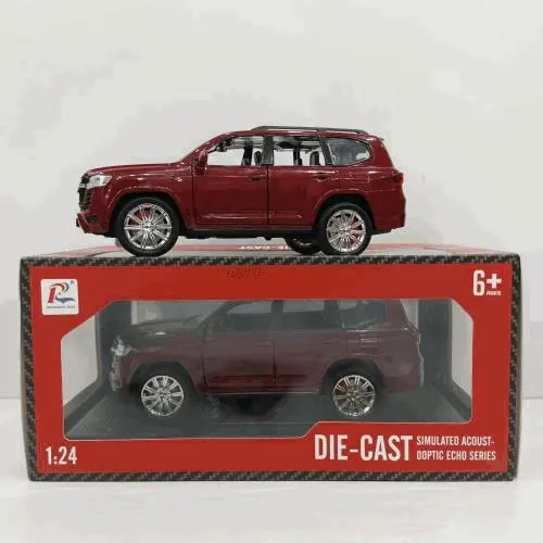 1:24 Maroon SUV Die-Cast Model Car