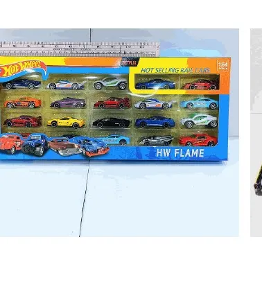 Die-Cast Rail Cars Collection Box