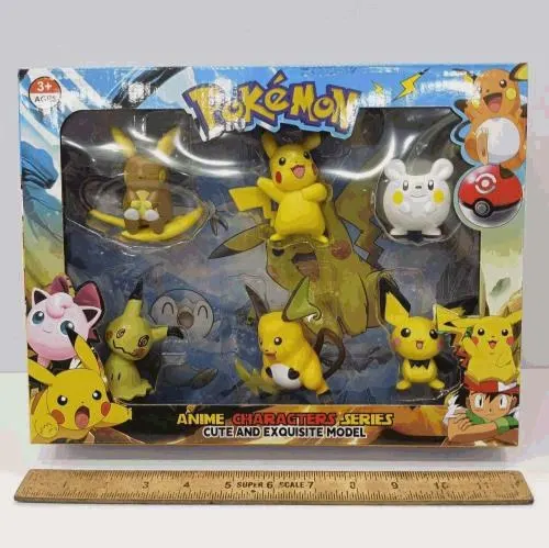 Anime Character Action Figures Gift Set
