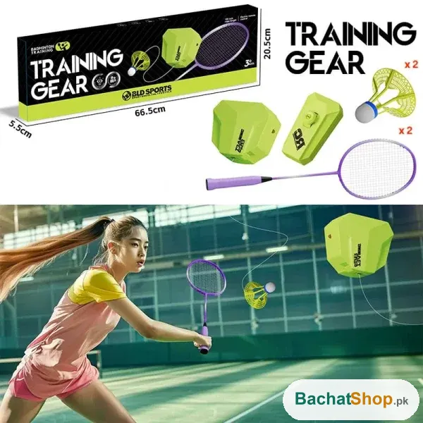 Auto Badminton Trainer — Remote-Control Practice Gear Set